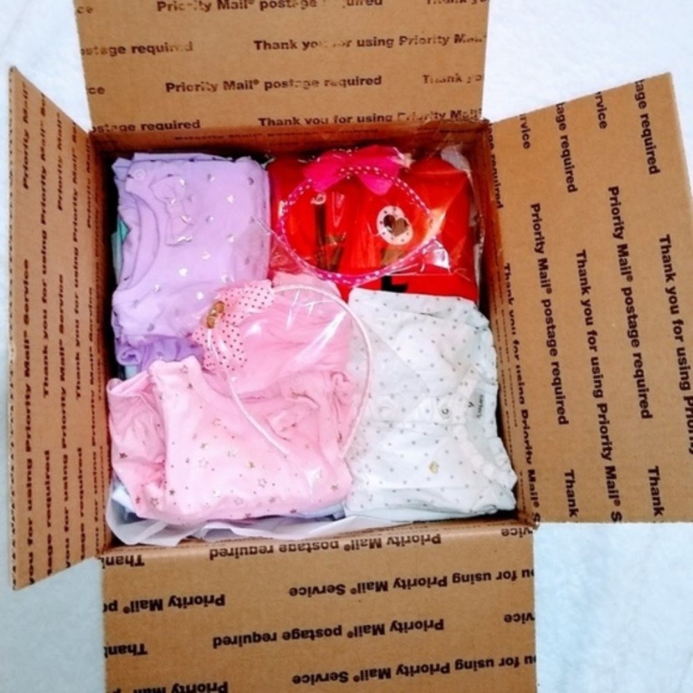 6-9 Months Baby Girl Mystery Box! 10-15 Pieces!